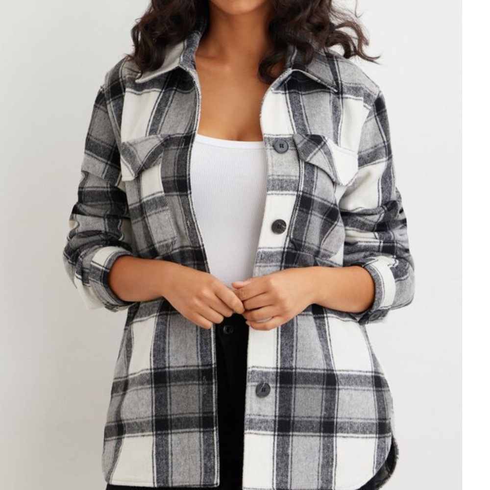 Dynamite York Plaid Shacket